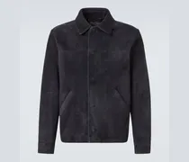 Jacke aus Veloursleder