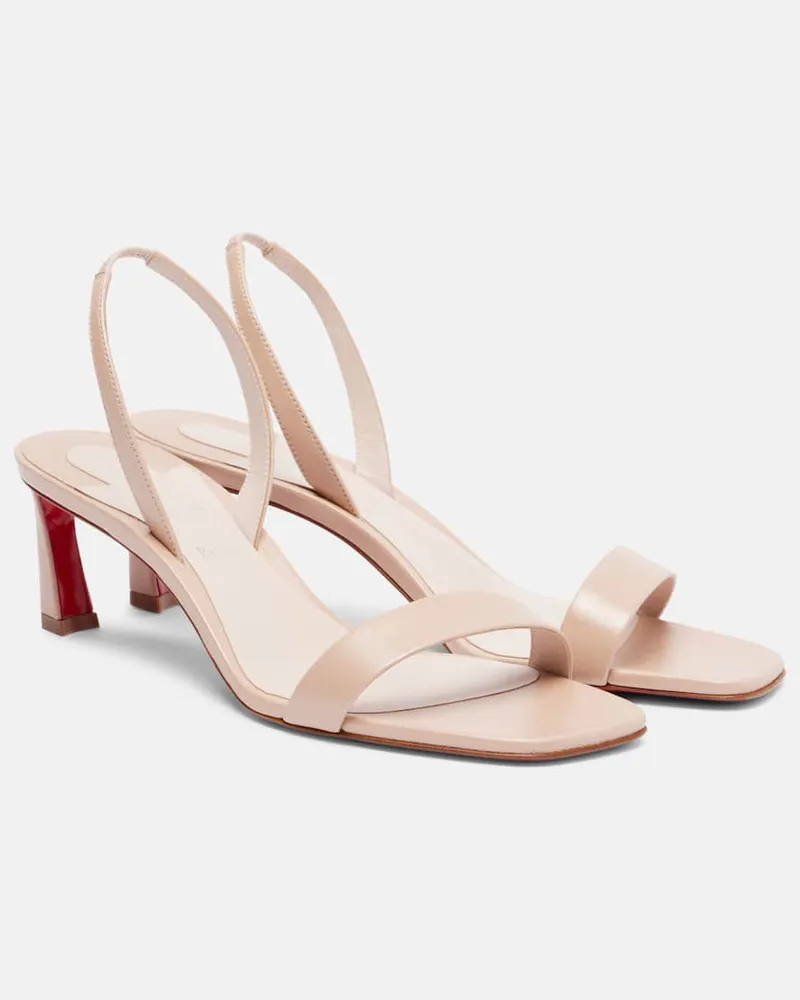 Christian Louboutin Sandalen O Condora 65 aus Leder Beige