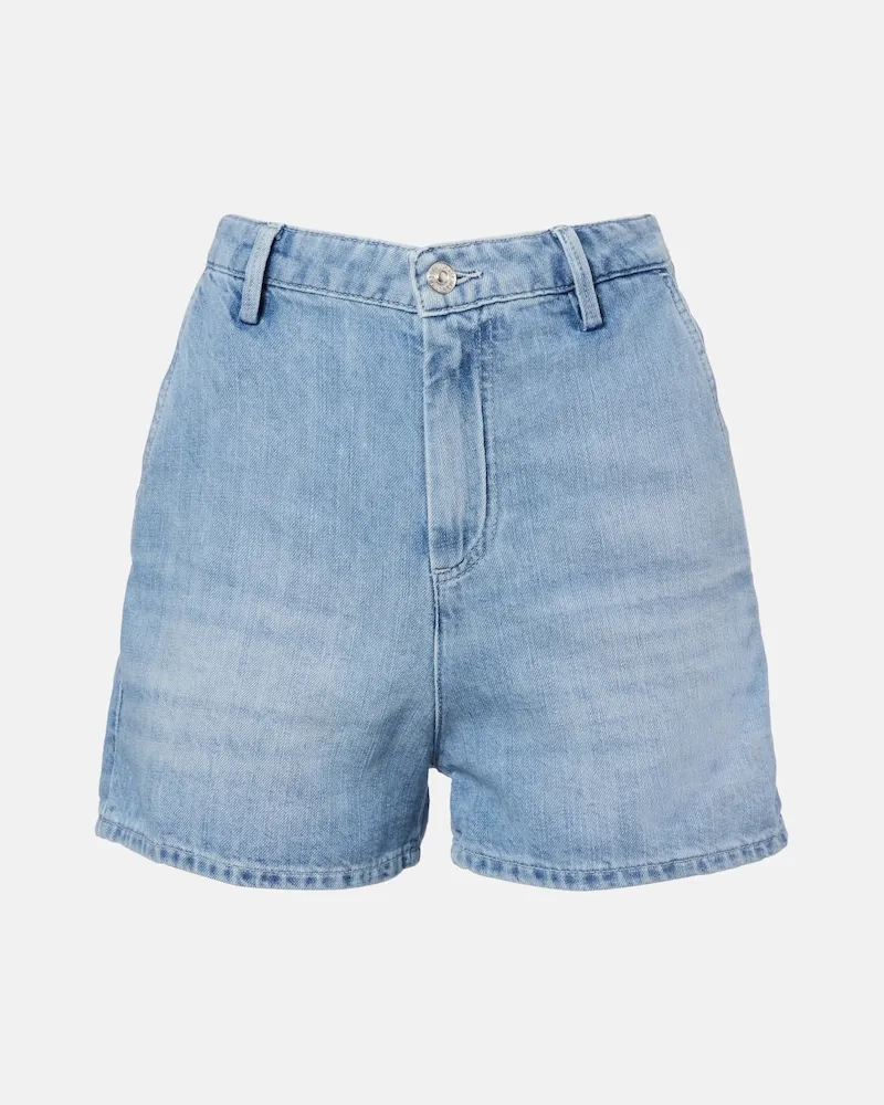 7 for all mankind Jeansshorts Blau