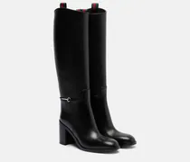 Stiefel Horsebit aus Leder