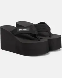 COPERNI Plateau-Sandalen Schwarz