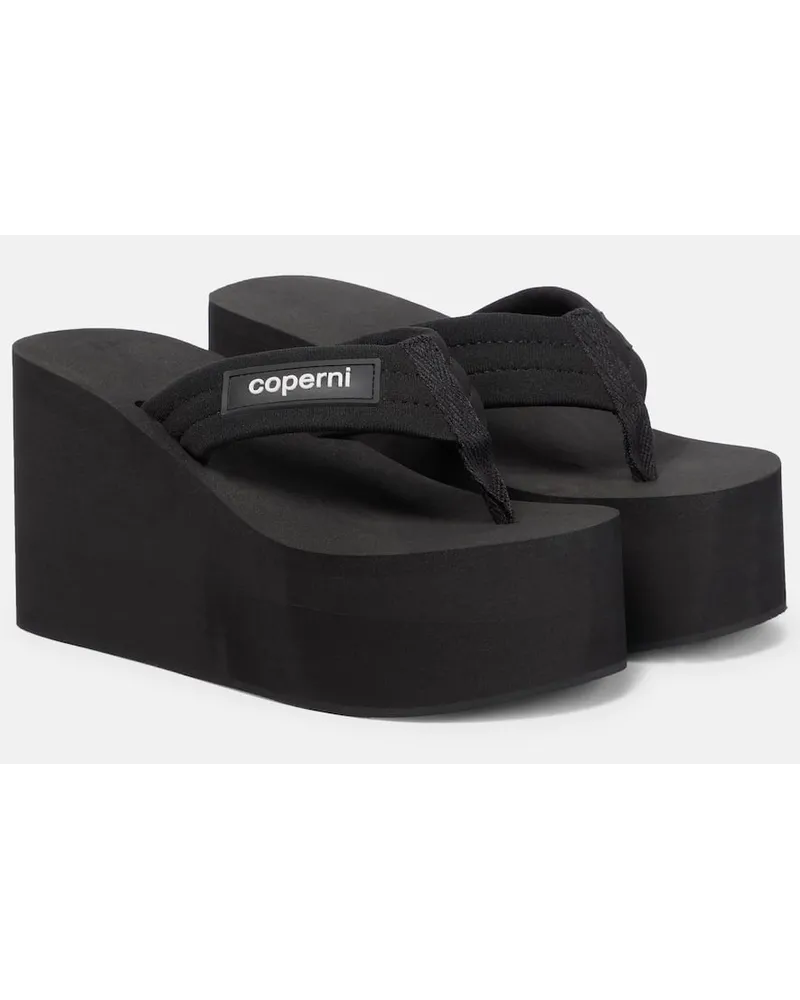 COPERNI Plateau-Sandalen Schwarz