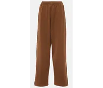 X Hailey Bieber Sweatpants aus Baumwolljersey