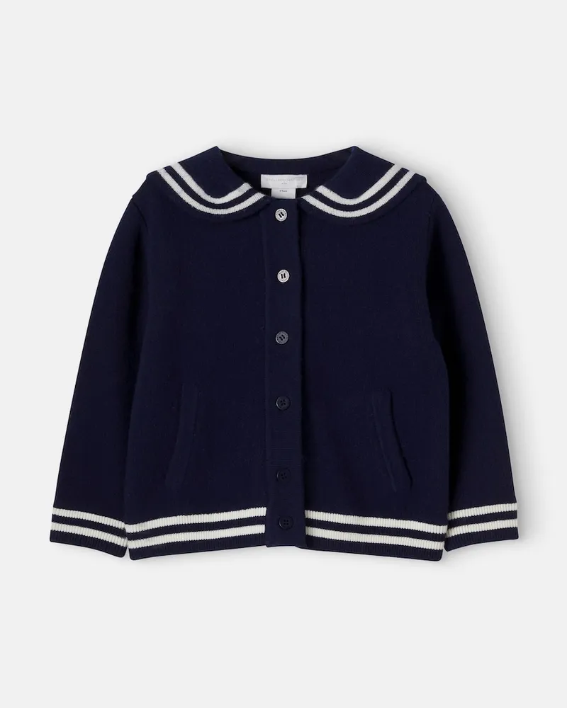 Stella McCartney Kids Cardigan Blau