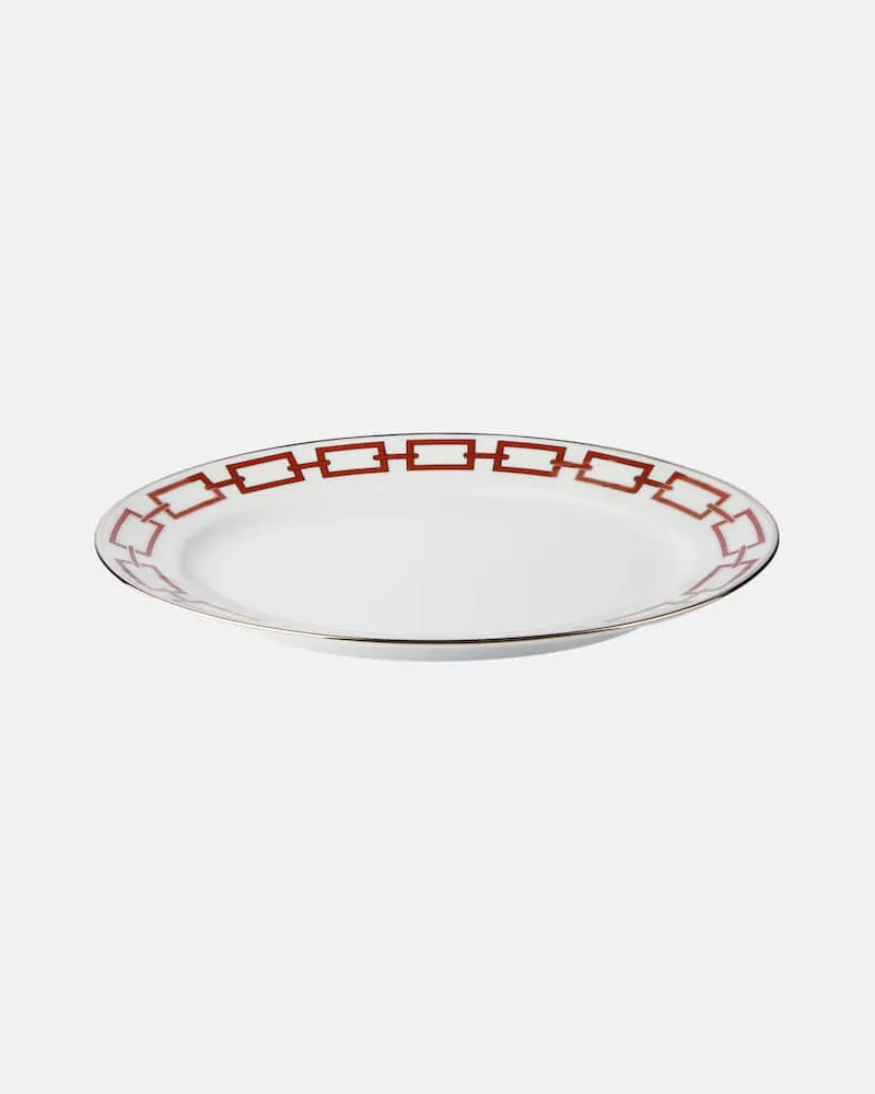 Ginori 1735 Servierplatte Catene Rot
