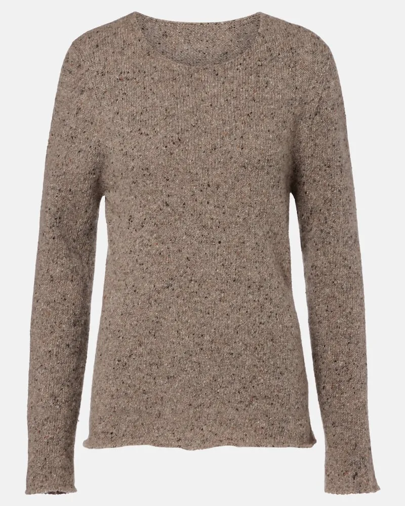 The Row Pullover Maira aus Kaschmir Braun