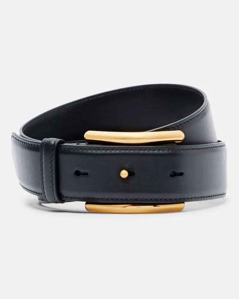 Alaïa Alaïa Gürtel Curve aus Leder Schwarz