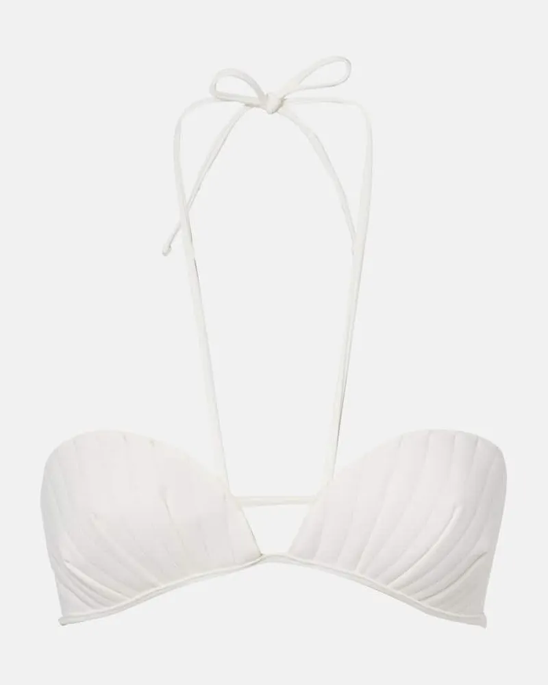Adriana Degreas Bikini Coquille De Mer Weiß