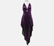 Midikleid mit Pailletten