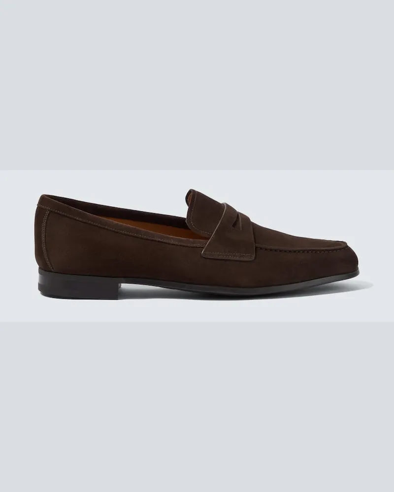 Church's Loafers Milton aus Veloursleder Braun