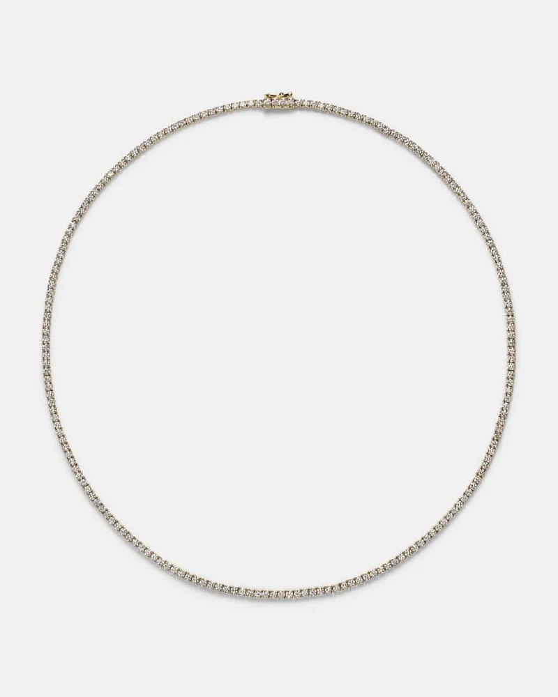 ANITA KO Choker Hepburn aus 18kt Gelbgold mit Diamanten Gold