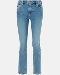 Adriano Goldschmied Cropped Flared Jeans Jodi Blau