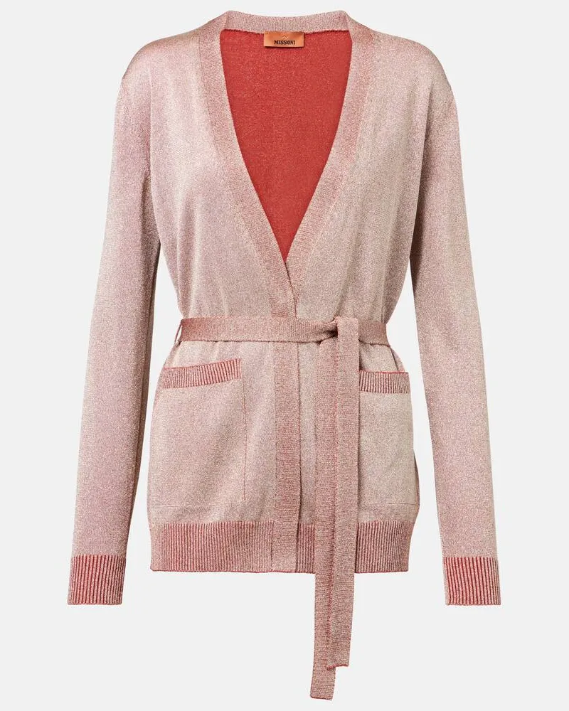 Missoni Cardigan aus Strick Pink