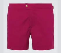Badeshorts aus Popeline