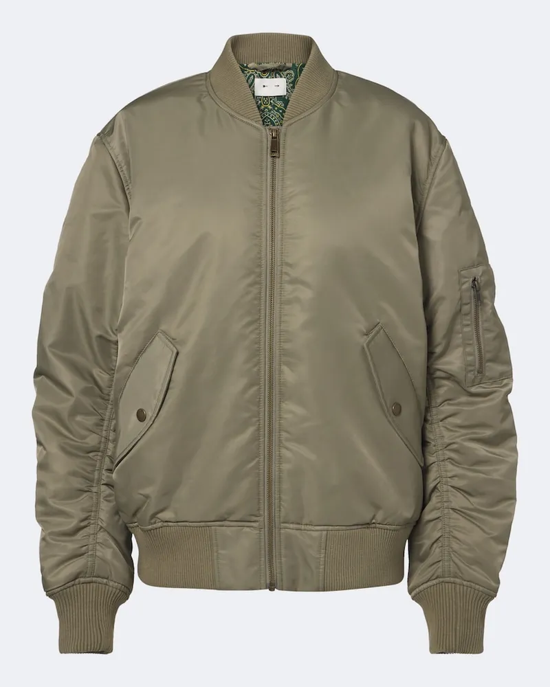 The Upside Bomberjacke Tribute Grün