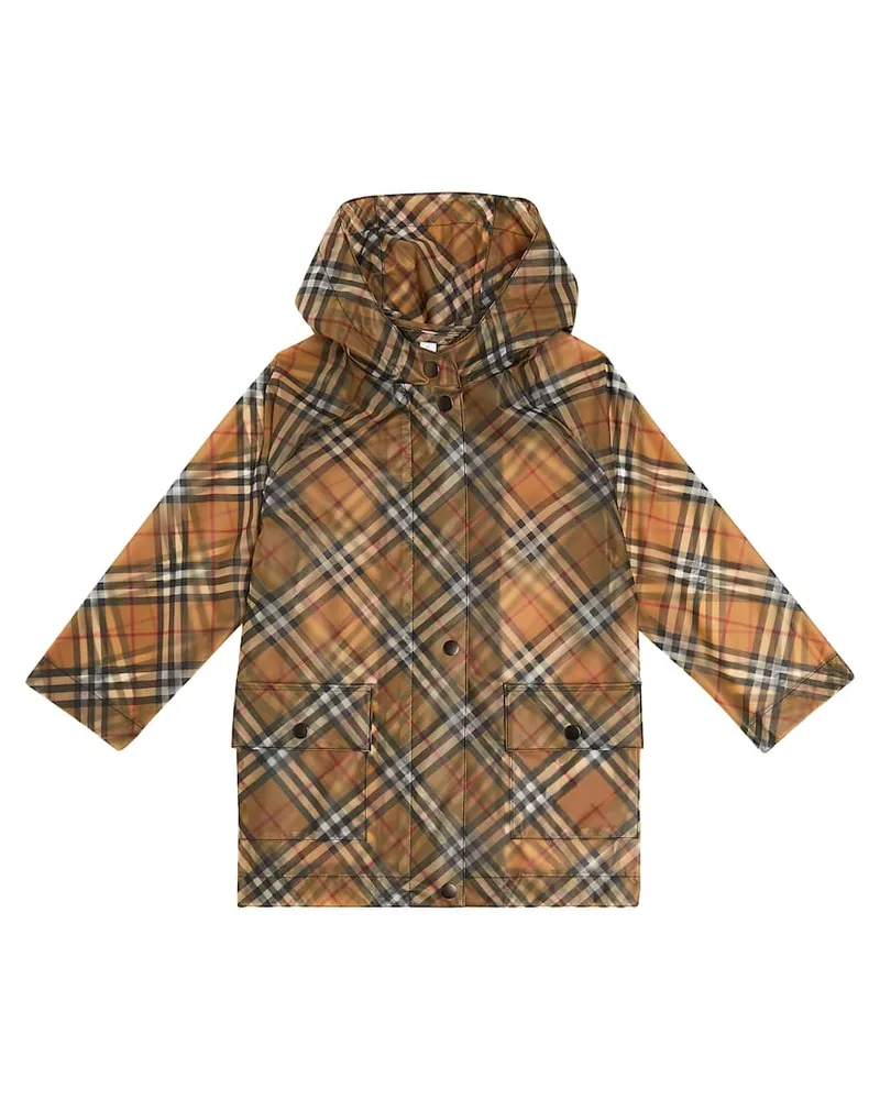 Burberry Parka Burberry Check Multicolor