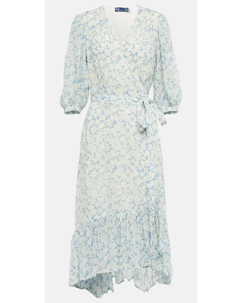 Ralph Lauren Bedrucktes Midikleid aus Georgette Multicolor