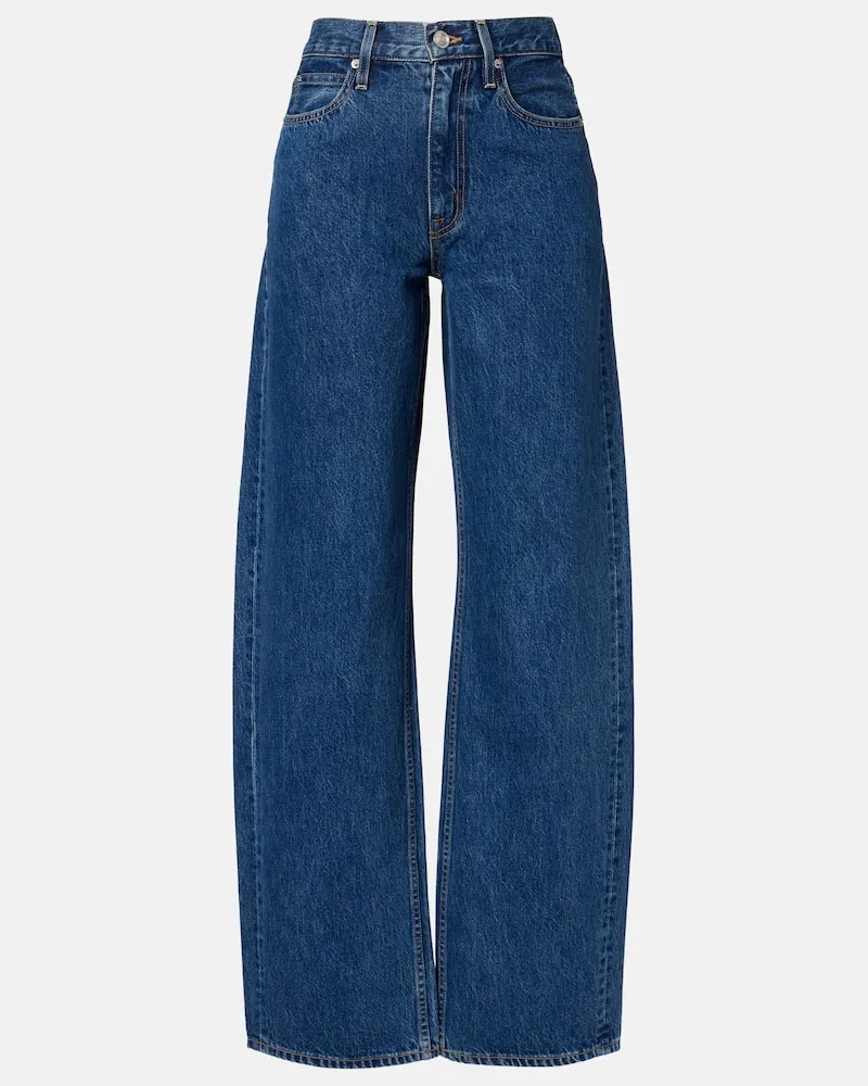 SLVRLAKE Wide-Leg Jeans Cassie Blau