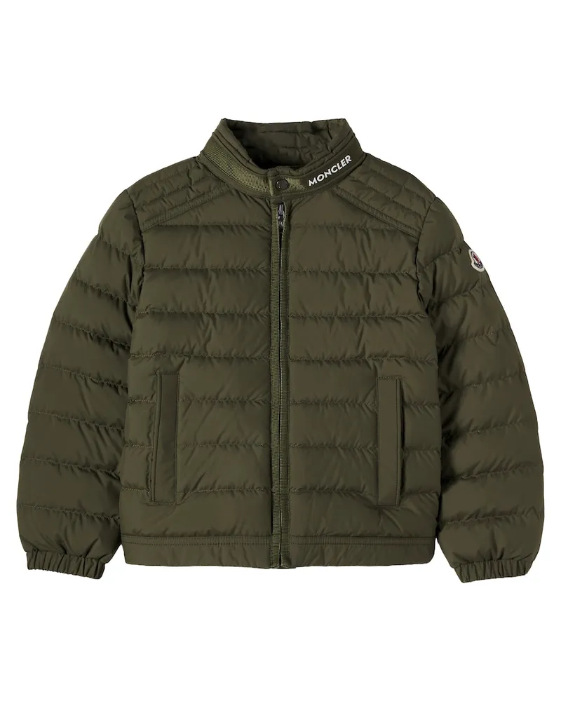 Moncler Wattierte Jacke Soren Grün