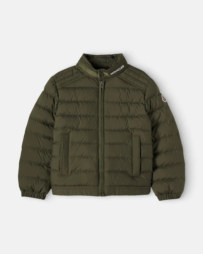 Moncler Wattierte Jacke Soren Grün