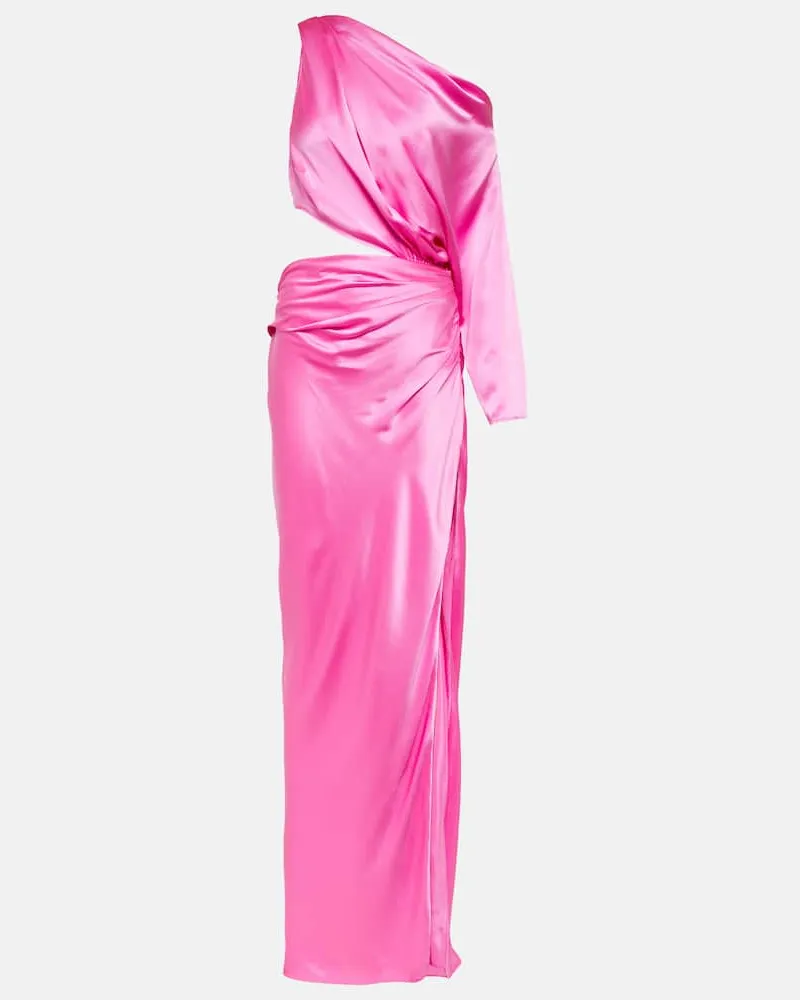 The Sei Robe aus Seidensatin Rosa