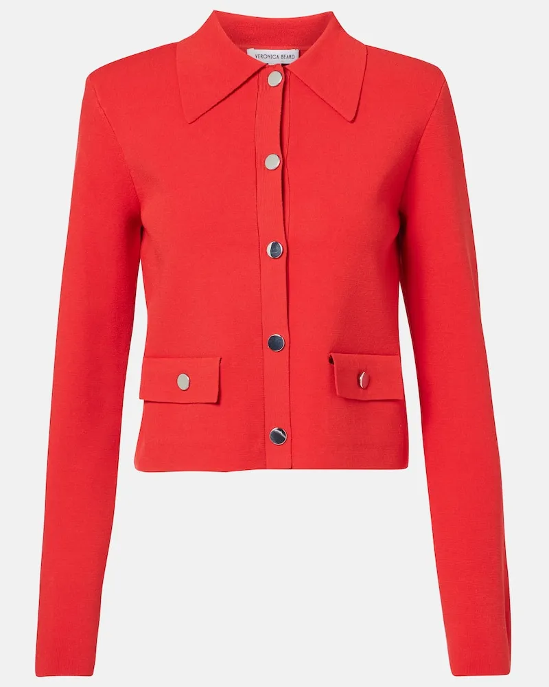 Veronica Beard Jacke Katia Rot