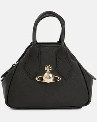 Vivienne Westwood Schultertasche Yasemine Mini aus Leder Schwarz