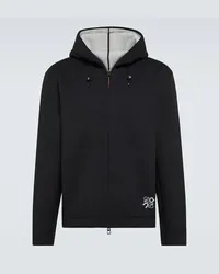 Loewe X On Hoodie aus Jersey Schwarz