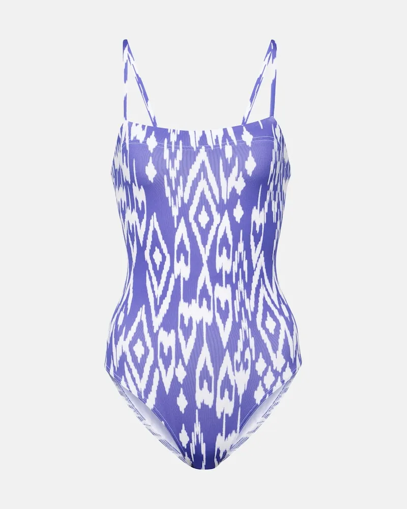 Eres Bedruckter Badeanzug Cloud Violett
