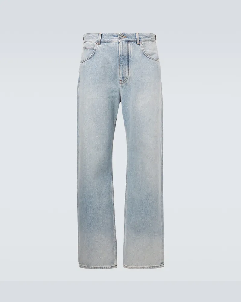 Loewe Straight Jeans Blau