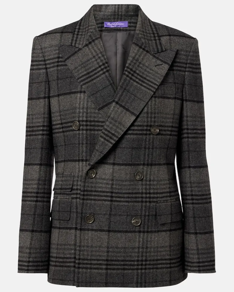 Ralph Lauren Jacke Kent aus Wolle Grau
