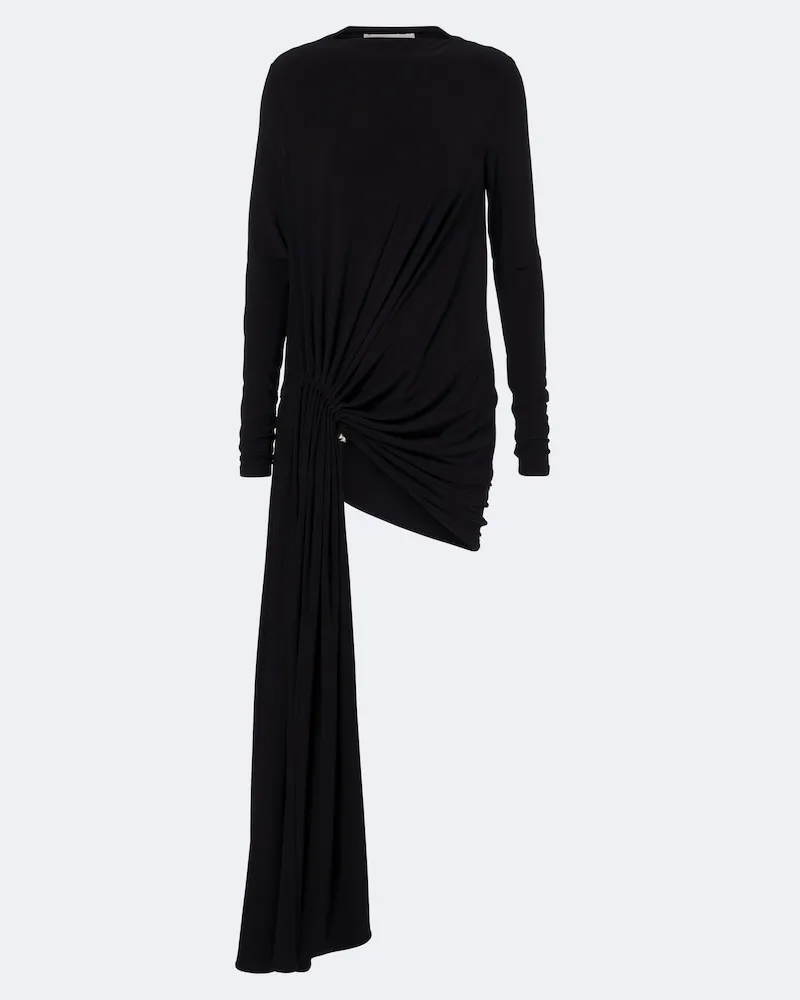 SPORTMAX Halskette mit Anhänger aus Leder Schwarz