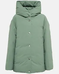 Jil Sander Steppjacke Gruen