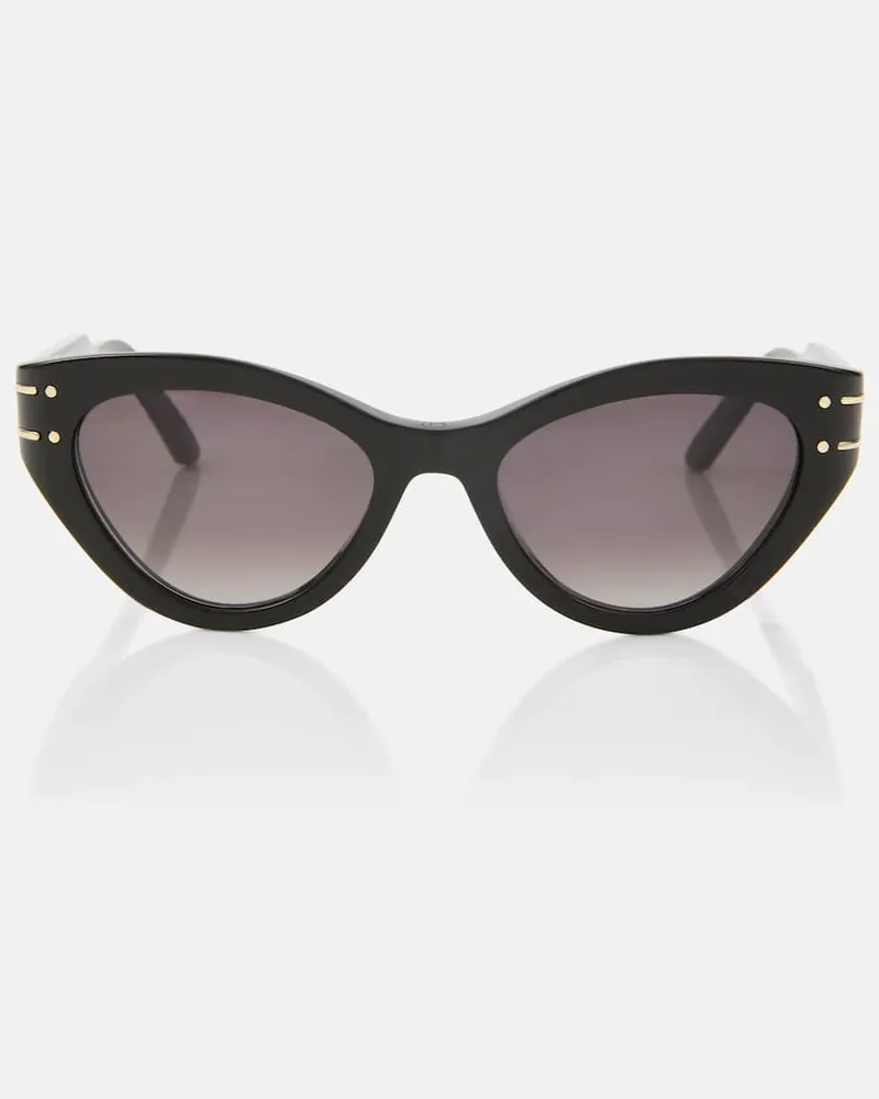 Dior Cat-Eye-Sonnenbrille DiorSignature B7I Schwarz