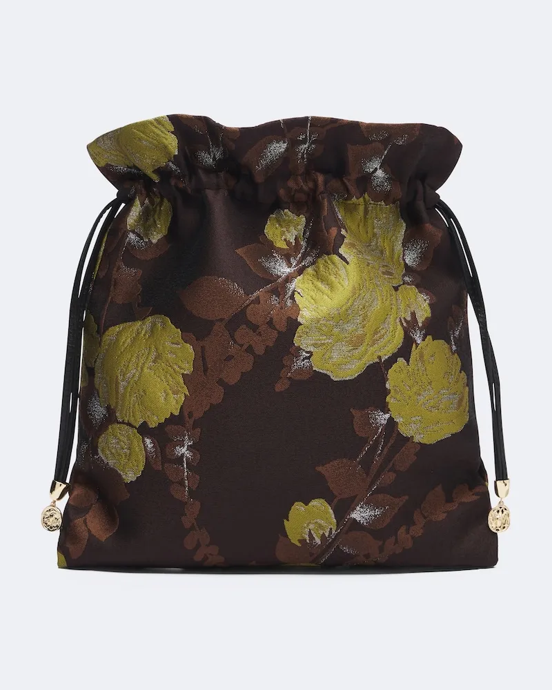 La DoubleJ Pouch Devon aus Jacquard Multicolor