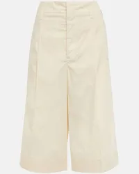 Christophe Lemaire Bermuda-Shorts aus Baumwolle Beige