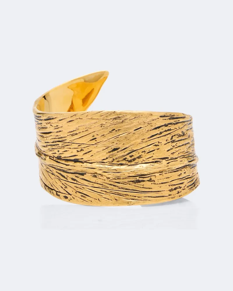Saint Laurent Armreif Willow Leaf Gold