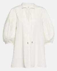 Chloé Chloe Bluse aus Baumwolle Weiss