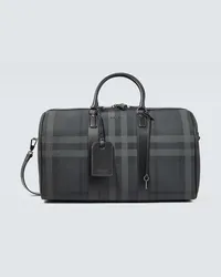 Burberry Weekender Boston  Check Grau