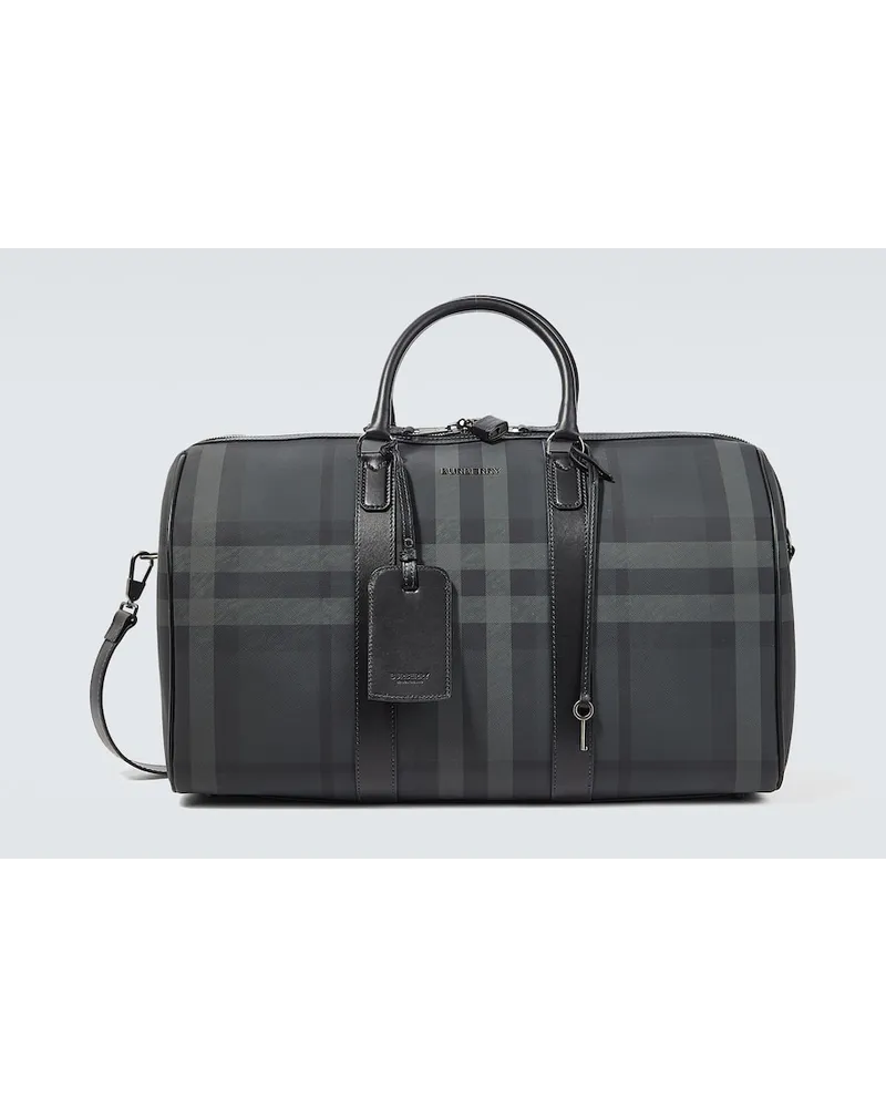 Burberry Weekender Boston  Check Grau