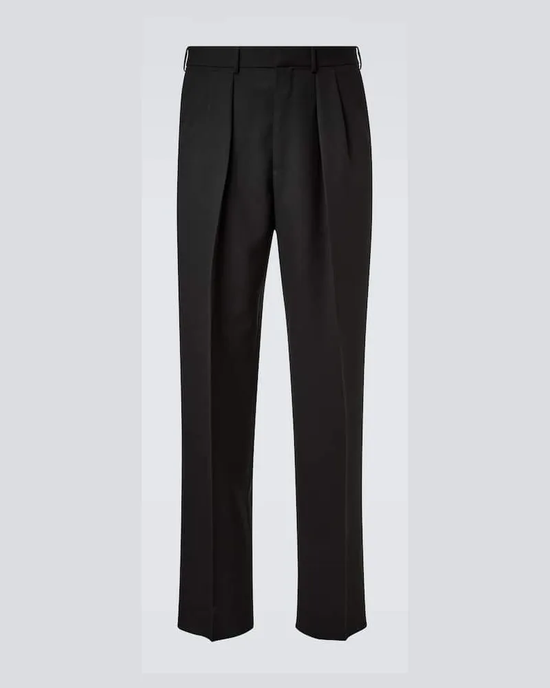 Tom Ford Anzughose aus Wolle Schwarz