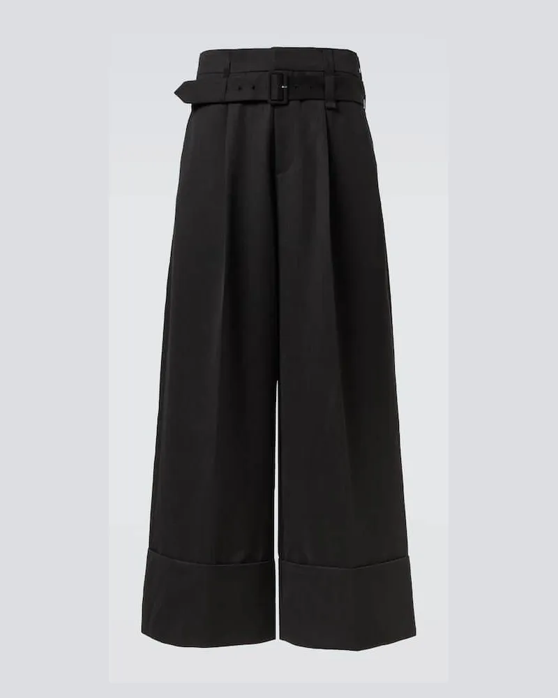 Simone Rocha Weite Hose Schwarz
