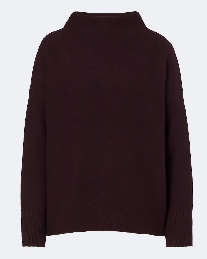 Vince Pullover aus Kaschmir Burgunderrot