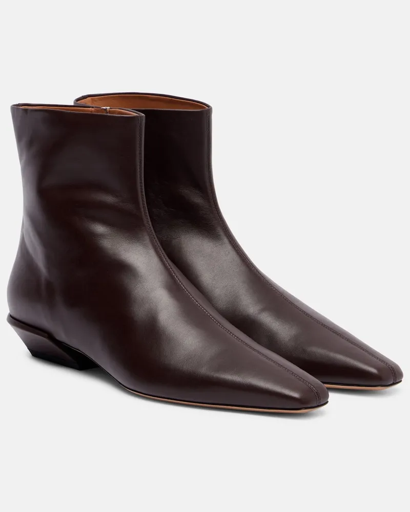 Paris Texas Ankle Boots Bettina 25 aus Leder Braun