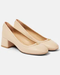 Chloé Chloe Pumps Marcie aus Leder Beige