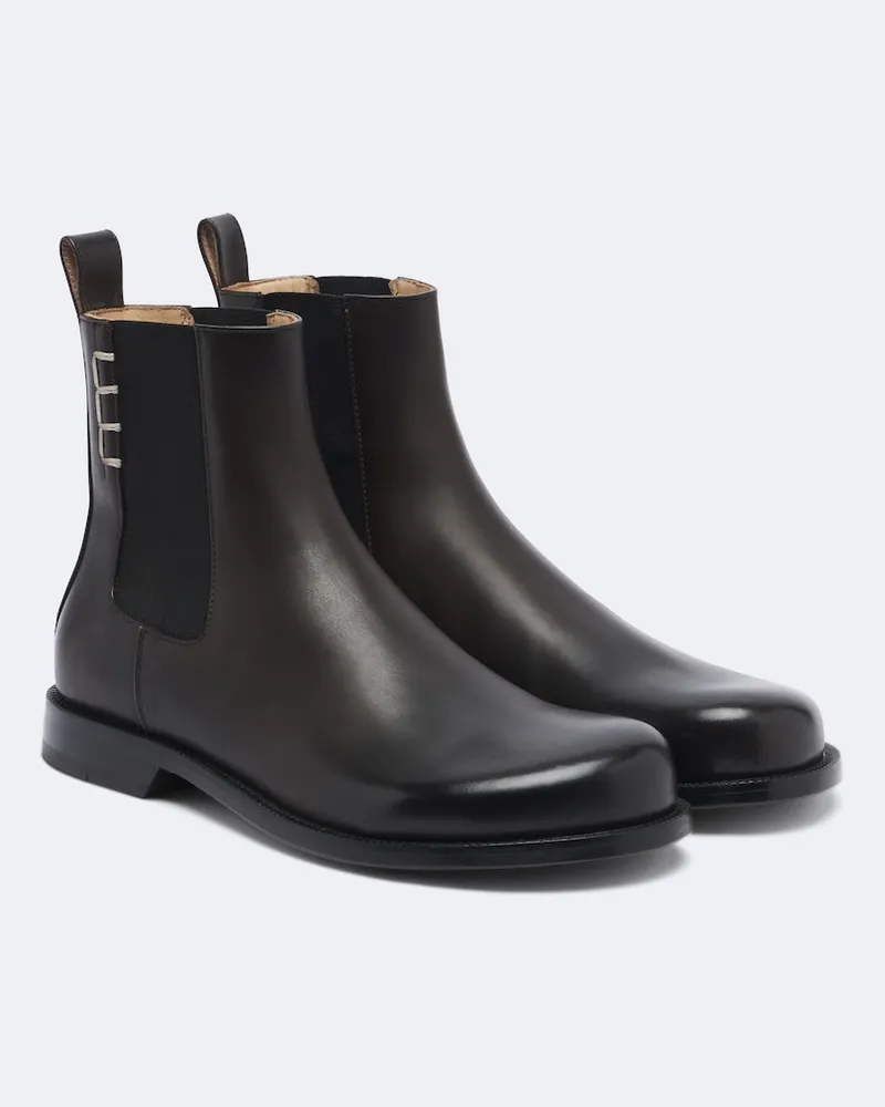 J.W.Anderson Chelsea Boots aus Leder Braun