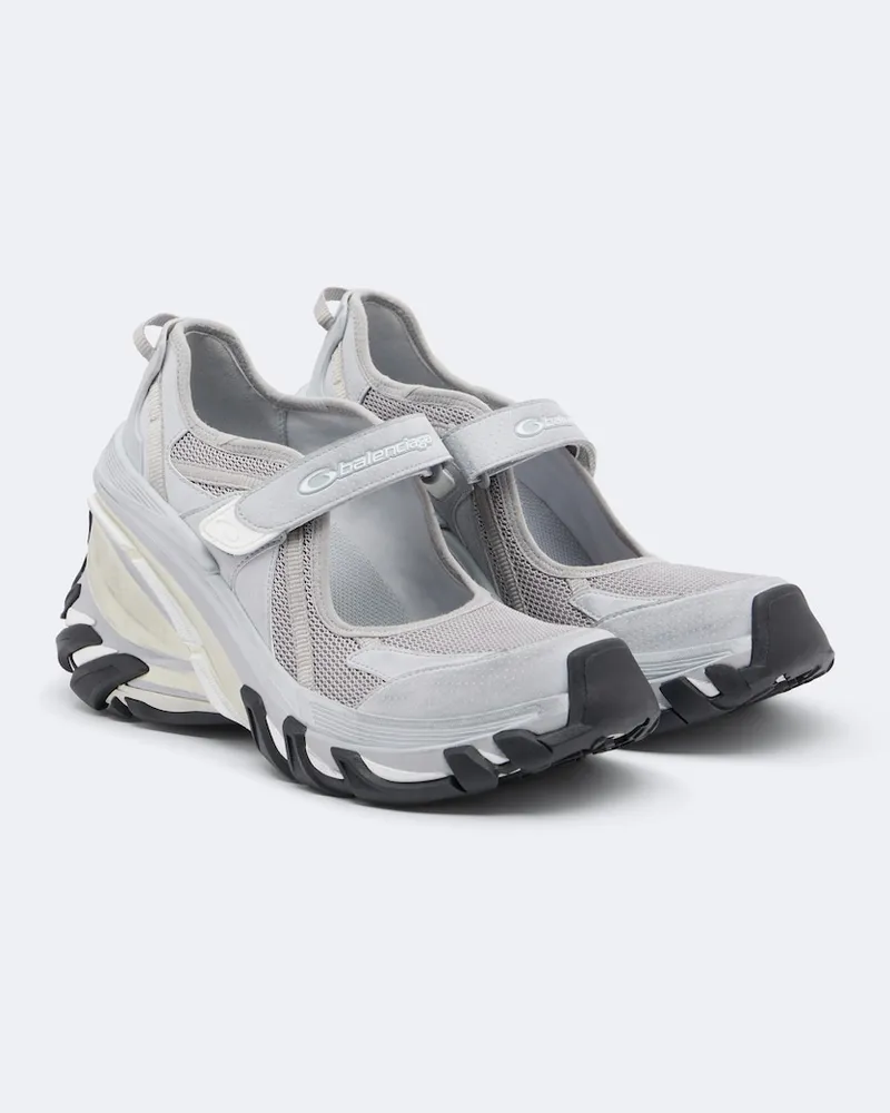 Balenciaga Wedge-Sneakers Hydra Grau