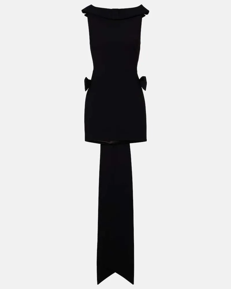 The New Arrivals Ilkyaz Ozel Cocktailkleid Daphne aus Crêpe Schwarz