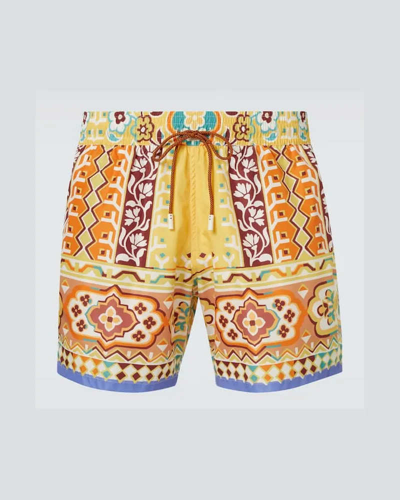 Etro Bedruckte Badeshorts Multicolor