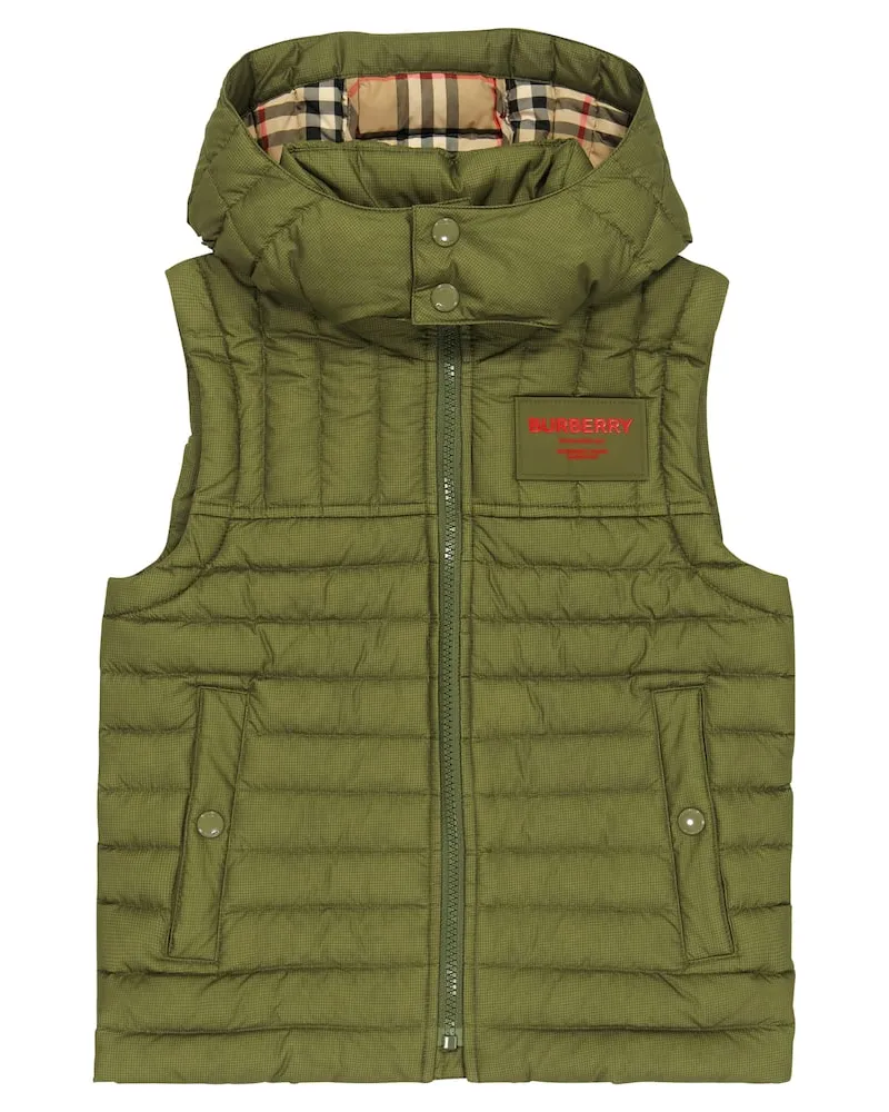 Burberry Daunenweste Horseferry Grã¼n